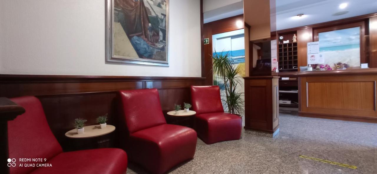 Hotel Siroco Portonovo Bagian luar foto