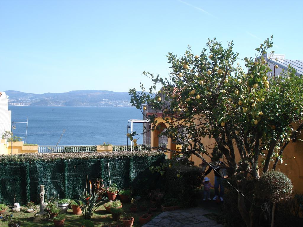 Hotel Siroco Portonovo Bagian luar foto