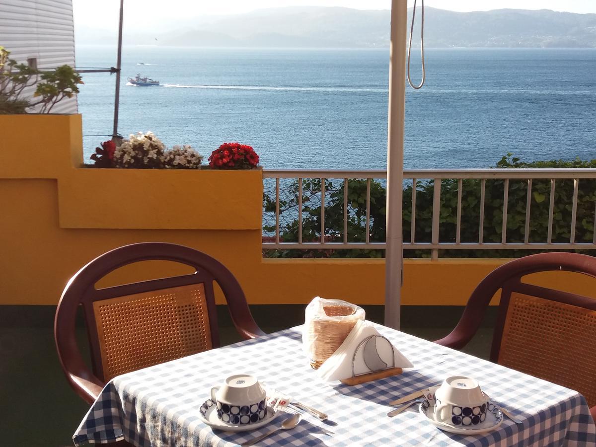 Hotel Siroco Portonovo Bagian luar foto